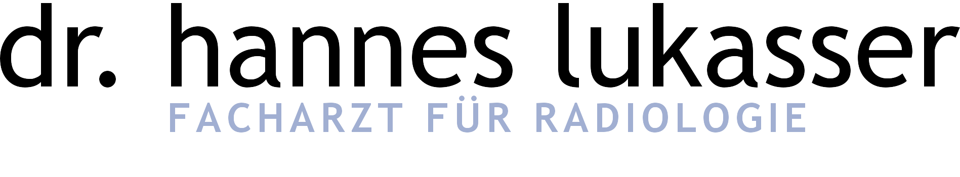 Dr. Lukasser